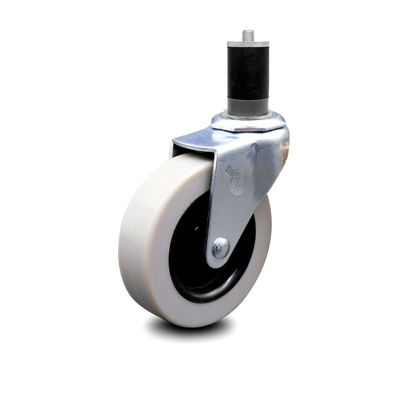 3 Inch Thermoplastic Rubber Wheel 1-5/8 Inch Expanding Stem Caster SCC